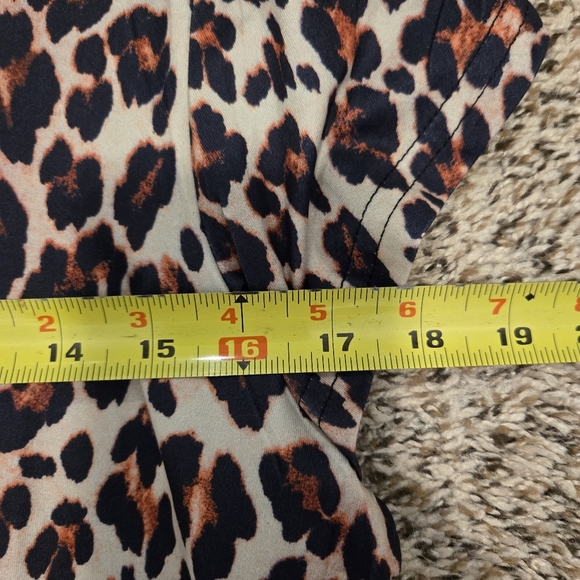 Ekouaer Cotton Leopard Print Sleeveless Pajama Sleepshirt Size Large NWT - Picture 9 of 10